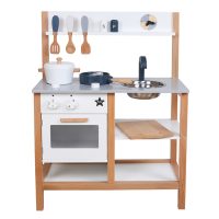 מטבח מהמם מעץ לילדים, דגם ינאי