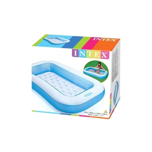 ⁦בריכה מתנפחת מלבנית לילדים, דגם 57403 מבית Intex⁩ – תמונה ⁦2⁩
