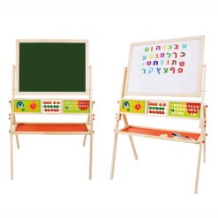 Alternative view of לוח מגנט וכתיבה לילדים, לוח מחיק, לוח ציור, לוח מגנטים, חשבוניה ולימודי אותיות א' - ב'