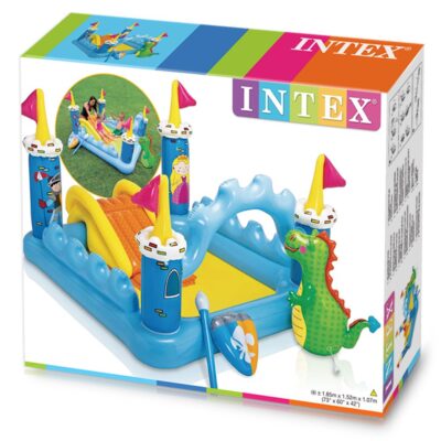 בריכת פעילות ומשחק טירה מהאגדות INTEX 57138