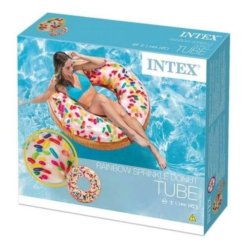 אבוב דונאט מודפס סוכריות דגם INTEX 56263