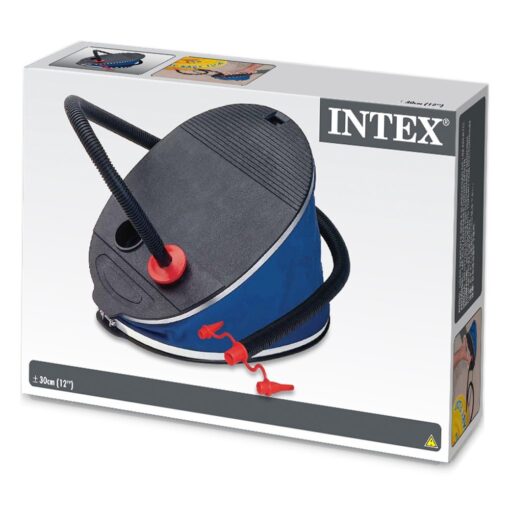 משאבה רגלית 5 ליטר מבית INTEX דגם 68610 לניפוח אביזרי ים, בריכה וקמפינג.