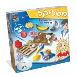 יצירה - משחק קופסא, מטליקל - חדש לגילאי 5+ יוצרים וצובעים 18 יחידות גבס