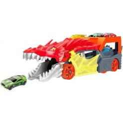 Alternative view of הוט ווילס משאית דרקון + מכונית Hot Wheels