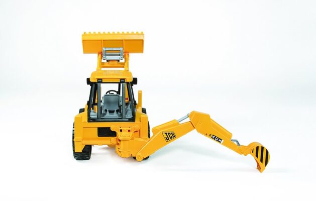 4001702024284 טרקטור דחפור עם שופל JCB 4CX
