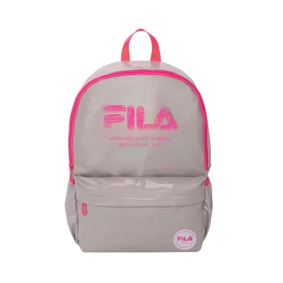תיק פילה 2 תאים מבית FILA בעיצוב אופנתי בצבע אולטרה - ורוד פוקסיה