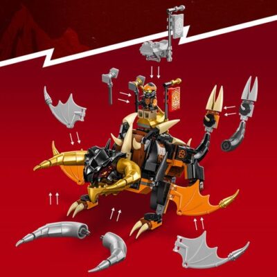 LEGO® NINJAGO®Cole’s Earth Dragon EVO (71782) דרקון האדמה של קול