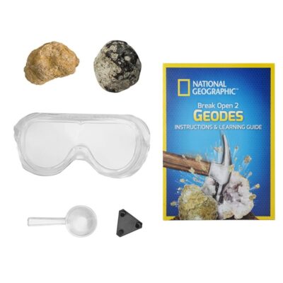 ערכת חציבת קריסטלים 2 גיאודות - National Geographic