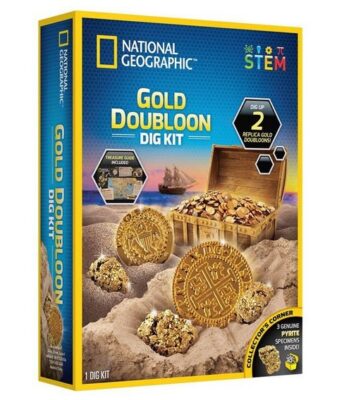 ערכת חפירת אוצר מטבעות זהב - National Geographic