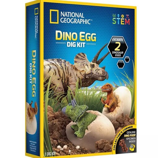 ערכת חפירה ביצת דינוזאור - National Geographic