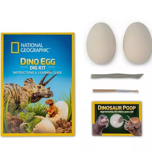ערכת חפירה ביצת דינוזאור - National Geographic