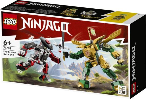 LEGO® NINJAGO®Lloyd’s Mech Battle (71781) רובוט הקרבות של לויד