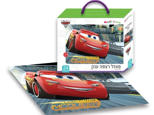 פאזל רצפה ענק מכונית - 24 חלקים