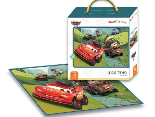 פאזל מכונית מגנט - 12 חלקים
