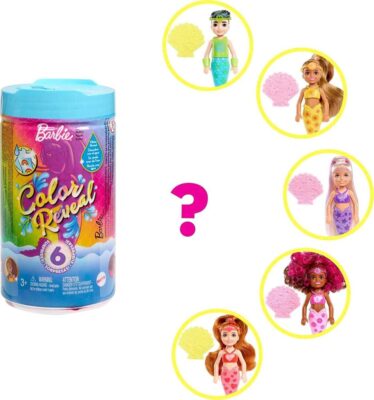 בובת צ'לסי משנה צבע במים מבית ®Barbie
