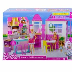 מסעדה נפתחת עם אביזרים מבית ®Barbie
