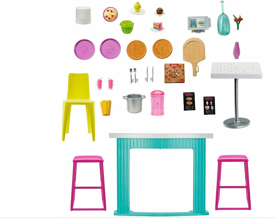 מסעדה נפתחת עם אביזרים מבית ®Barbie