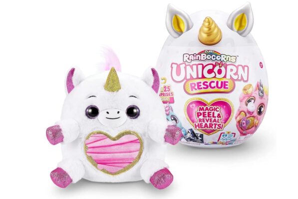 ביצת ריינבוקורן Rainbocorns ביצה לבנה עם 25 הפתעות
