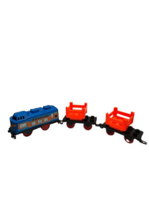 רכבת אלקטרונית כולל קטר וקרונות קל לפירוק והרכבה