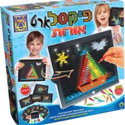 יצירה - פיקסל ארט אורות 12 דגמים לגלאי 4 ומעלה