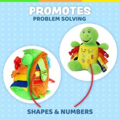 משחק התפתחות- בובת צב מבית בקלטוי BUCKLE TOYS (3)