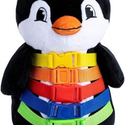 צעצוע התפתחות- בובת פינגווין מבית בקלטוי BUCKLE TOYS (2)