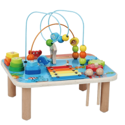 שולחן פעילות מעץ מבית Pit Toys