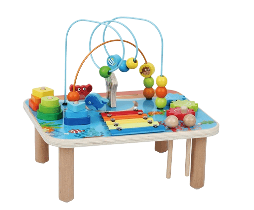 שולחן פעילות מעץ מבית Pit Toys