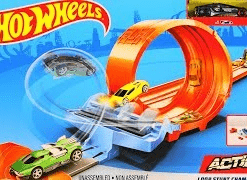 אקשן מארז משגר עם לולאה Hot Wheels (1)
