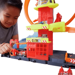 הוט ווילס תחנת כיבוי אש Hot Wheels (2)