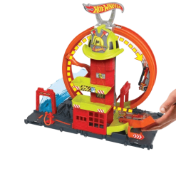 הוט ווילס תחנת כיבוי אש Hot Wheels (3)