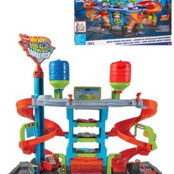חניון לשטיפת מכוניות מבית Hot Wheels (4)