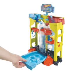 תחנת שטיפת מכוניות משנות צבעים Hot Wheels (5)