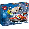 לגו - סיטי סירת חילוץ ימי כיבוי אש 60373 LEGO® City