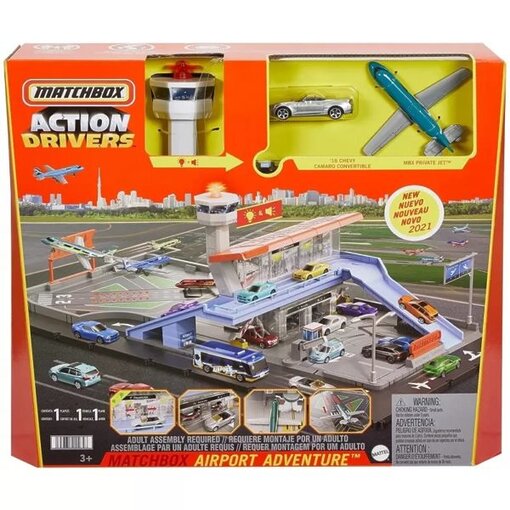 מאטצ' בוקס מארז שדה תעופה - MATTEL
