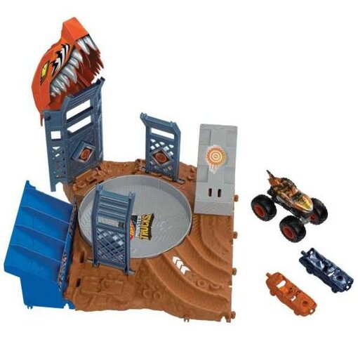 2מאנסטר טראק מארז גביע העולם ריסוקים ומתרסקים - Hot Wheels