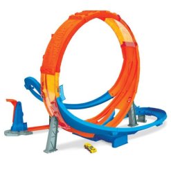 2מסלול ענק עם לולאה ענקית Hot Wheels