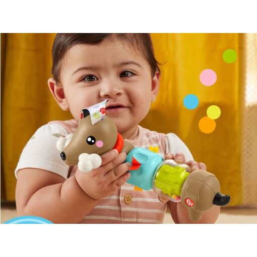 3 כלב חיית מחמד לפיתוח מוטוריקה עדינה מבית Fisher Price