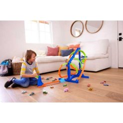 3 מסלול להרכבה עם טוויסט Hot Wheels