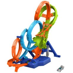 3מסלול להרכבה אתגר הציקלון Hot Wheels