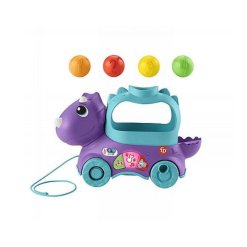3צעצוע משיכה דינו הדינוזאור מבית Fisher Price