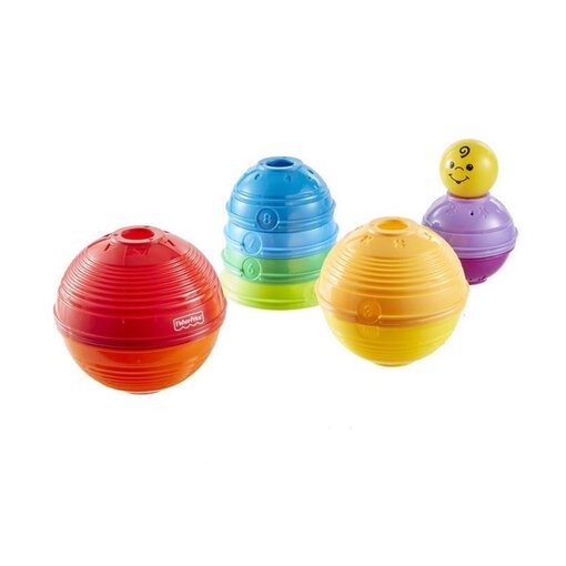 4מגדל כוסות מבית Fisher Price