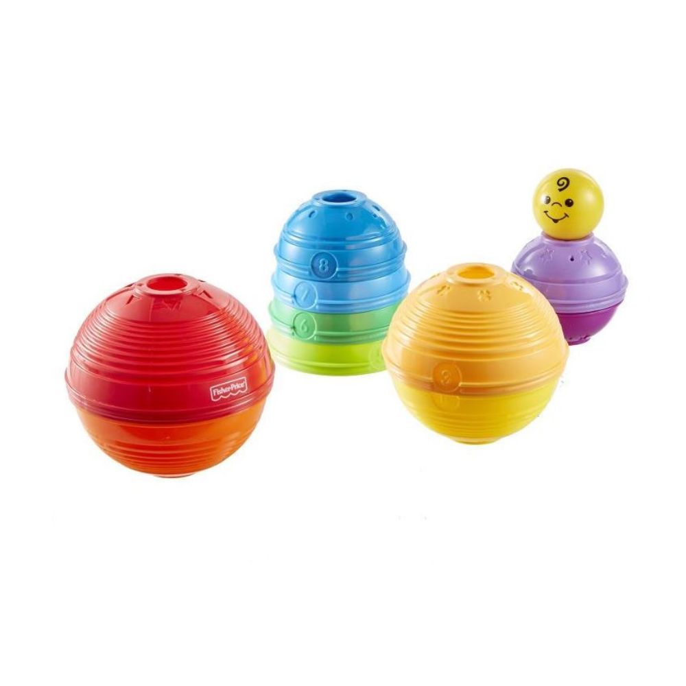 4מגדל כוסות מבית Fisher Price