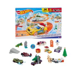 לוח שנה של Hot Wheels - מהדורת כריסמס