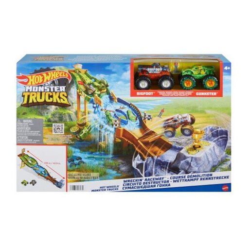 מאנסטר טראק מסלול טורניר התרסקות Hot Wheel