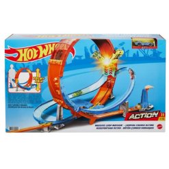 מסלול ענק עם לולאה ענקית Hot Wheels