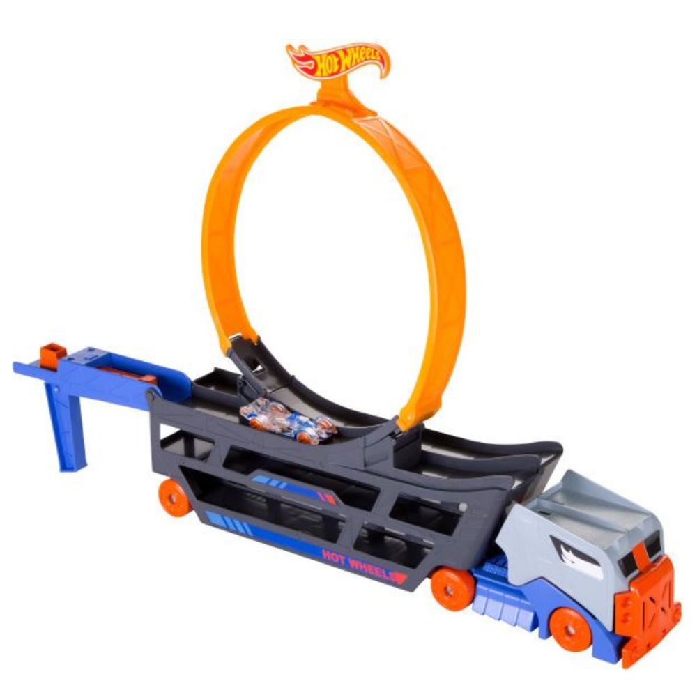 משאית מסלול מכוניות עם לולאה – HOT WHEELS