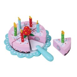 עוגה מעץ - חגיגת יום הולדת Pit Toys