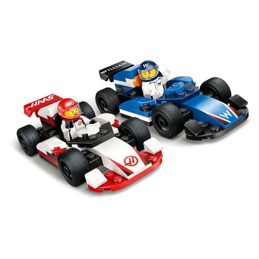 2לגו City – מכוניות מרוץ F1® Williams Racing ו- ®F1 האס