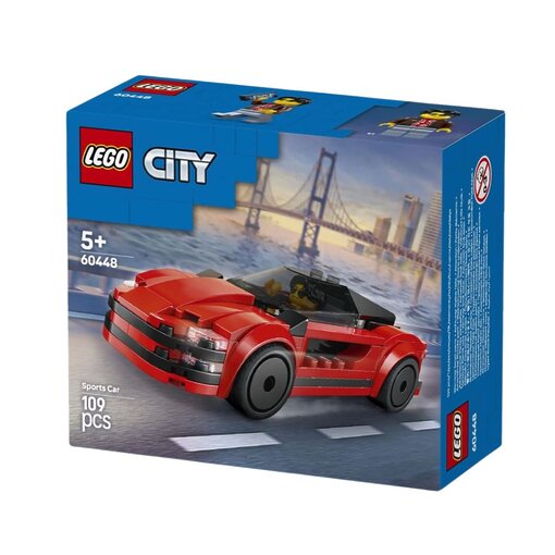 לגו – מכונית ספורט אדומה Lego City